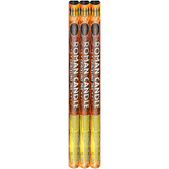 Rzymskie Ognie PXO223 - 3 sztuki 10 strzałów