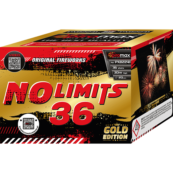 Wyrzutnia No Limits Gold PXB2241 36 strzałów 20 mm