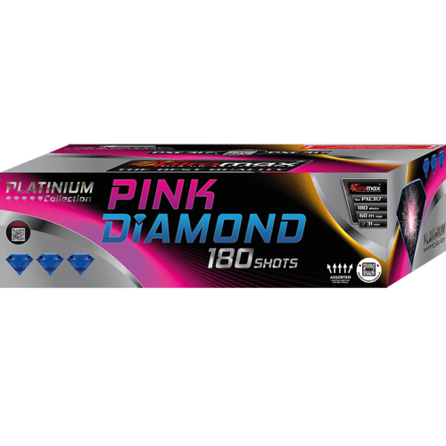 Wyrzutnia Różowy Diament PXC317 180 strzałów 31mm