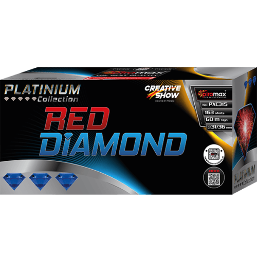 Wyrzutnia Czerwony Diament PXC315 163 strzały 31mm/36mm