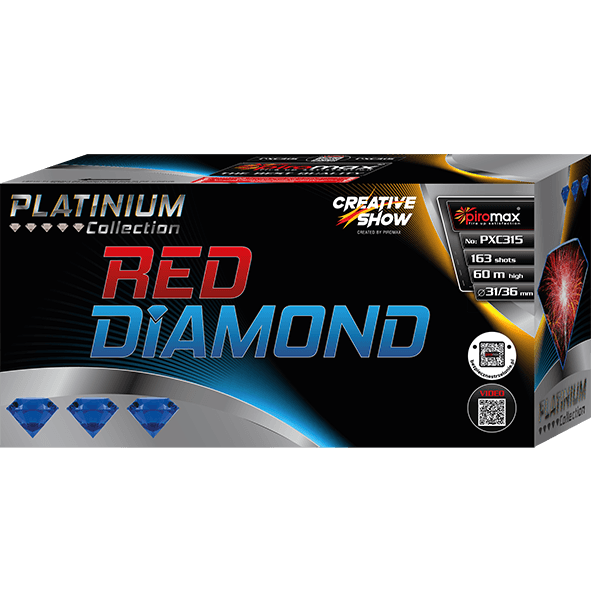 Wyrzutnia Czerwony Diament PXC315 163 strzały 31mm/36mm