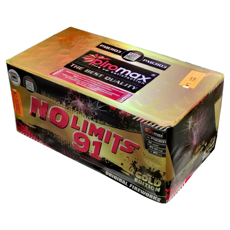 No-Limits-Gold-91-PXB-3103-Piromax-91-strzałów-wyrzutnia-fajerwerków-Poznań.webp