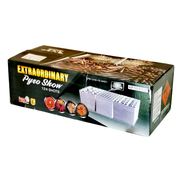 Compound Pyroshow Extra Ordinary 124 strzały 25/30/48 mm