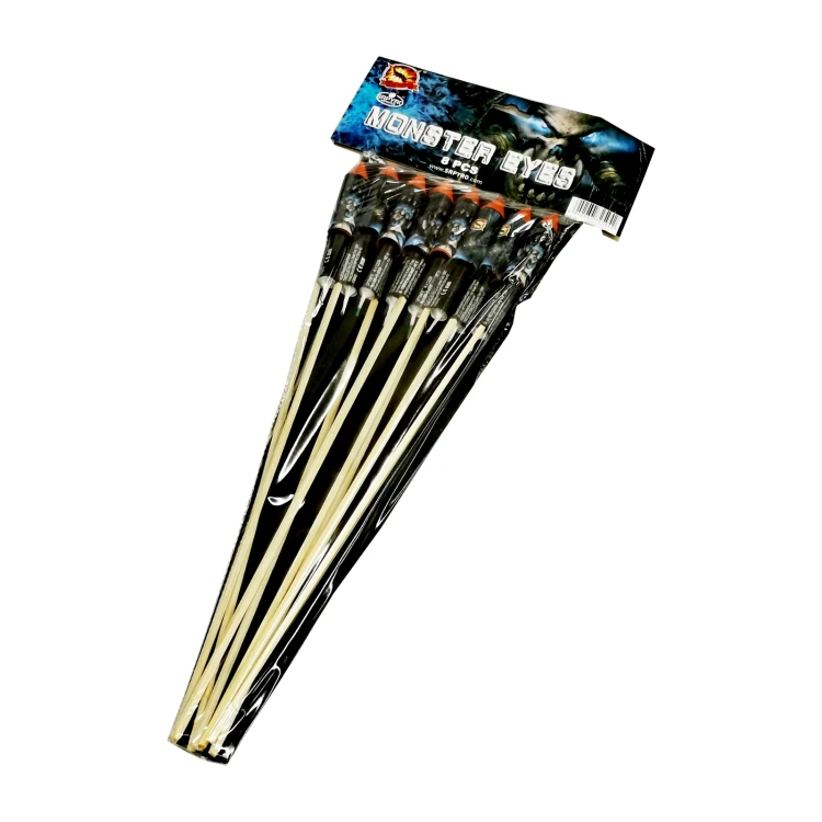 Rakiety Monster Eyes 8 sztuk SRPyro