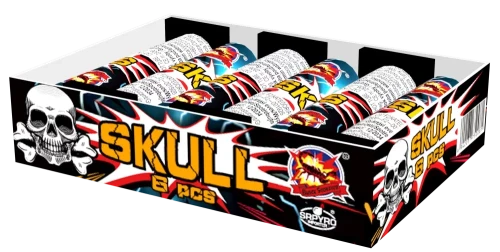 Single shoty CLE5008 Skull 6 sztuk