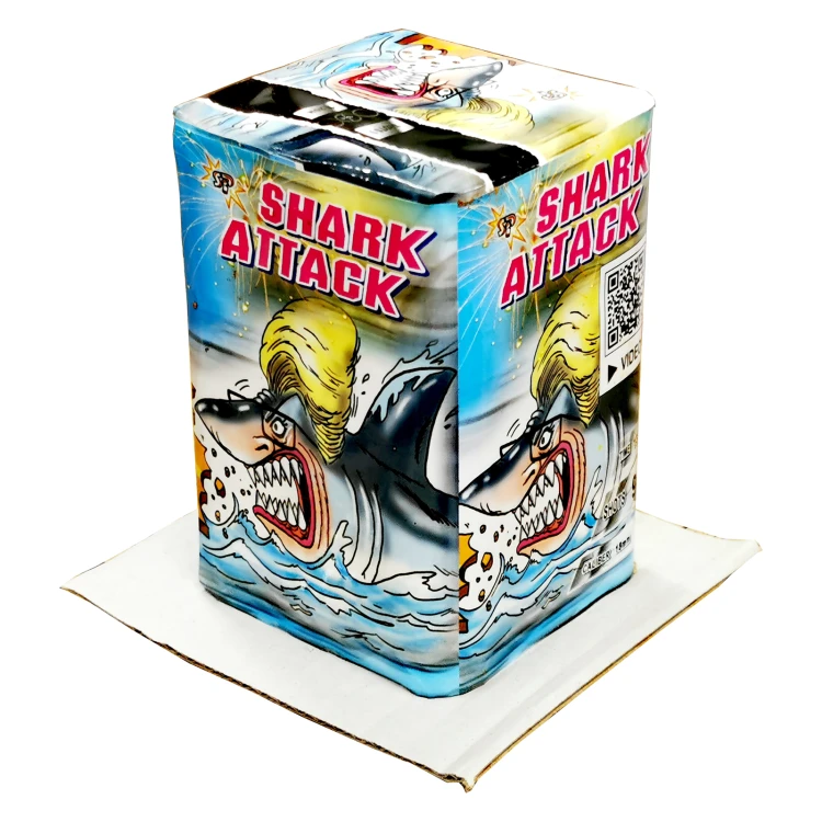 Wyrzutnia Shark Attack 9 strzałów 18 mm