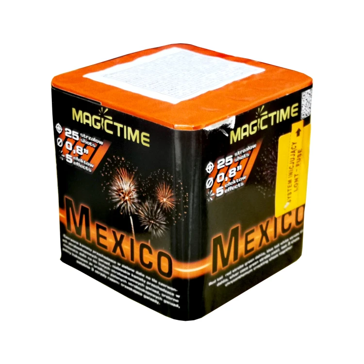 Wyrzutnia P7107 Mexico 25 strzałów 0,8"