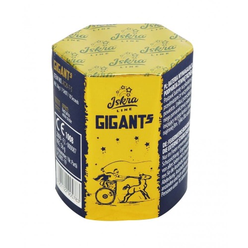 Wyrzutnia Gigant nr. 5 - 7 strzałów 0,8"