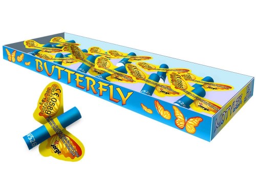 Motylki Butterfly 12 sztuk