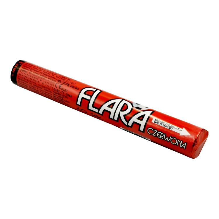 Flara meczowa 60 sekund czerwona ZX8020