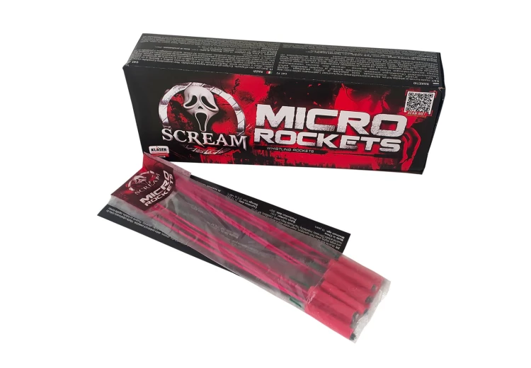 Rakietki Micro Scream 12 sztuk