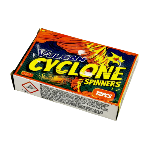 Duże Wirujące bączki  Cyclone Spinners - 12 sztuk