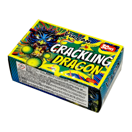 Duże Kulki Crackling Dragon 30 sztuk