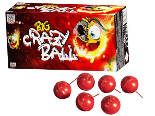Kulki Crazy Ball BIG DP2CB - 6 sztuk