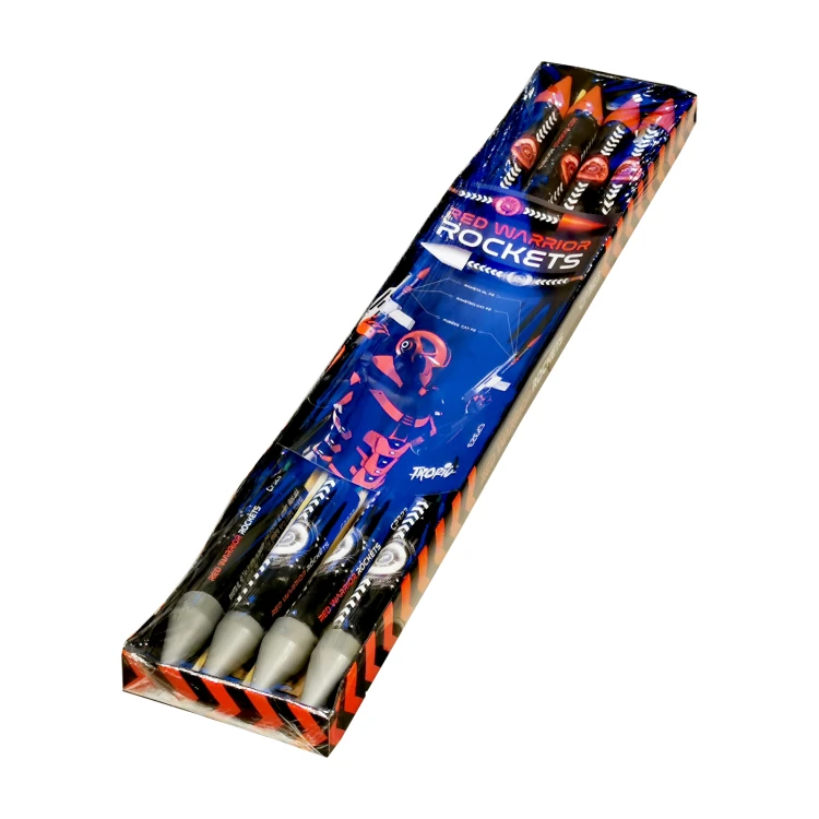 Zestaw rakietek Red Warrior 8 sztuk