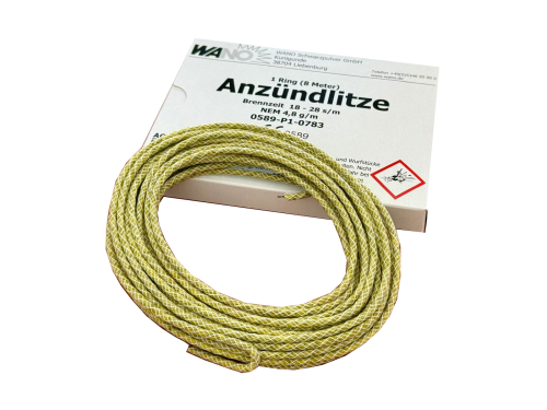Lont Wodoodporny WANO 3MM 18-28SEK/M 8M LONT ŻÓŁTY 8m