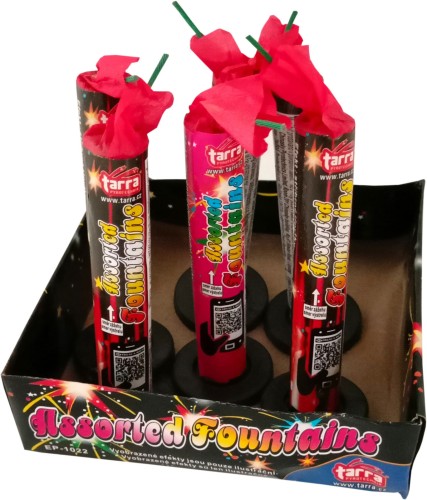 Fontanna 5" Assorted Fountain 6 szt.