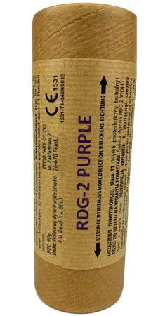 Świeca dymna RDG-2 ARK-O Purple