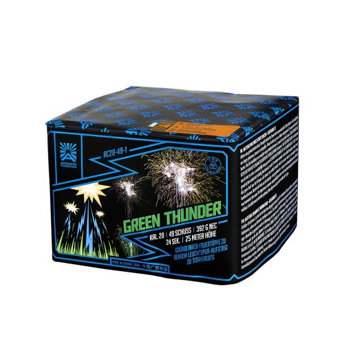 Wyrzutnia Green Thunder 49 strzałów 0,8"
