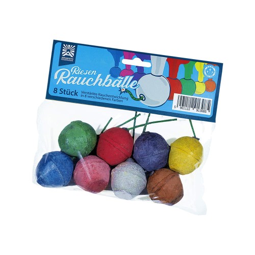 Gigantyczne Kulki Dymne Riesen-Rauchbälle 8 sztuk