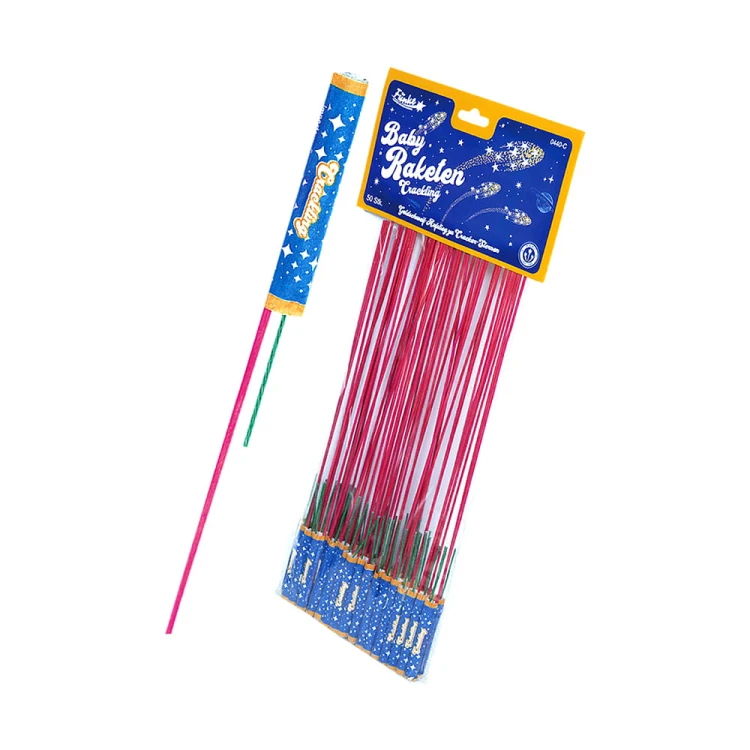Rakiety Baby-Raketen Crackling 50 sztuk