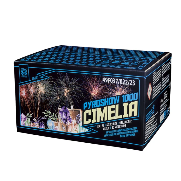 Pyroshow  1000-C Cimelia 69 strzałów 1"