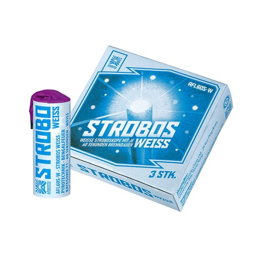 Stroboskop Strobos Weiss  3 sztuki Argento