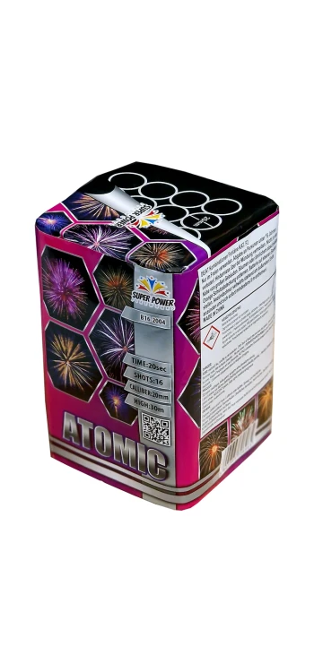 Wyrzutnia Atomic 16 strzałów 0,8"