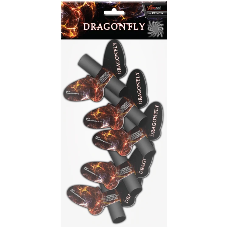 Motyle Duże Dragonity PXG207  5 sztuk