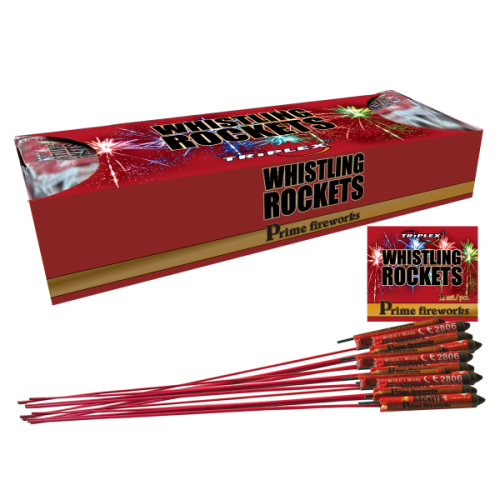 Rakietki  Whistling rocket TXR445A -12 sztuk