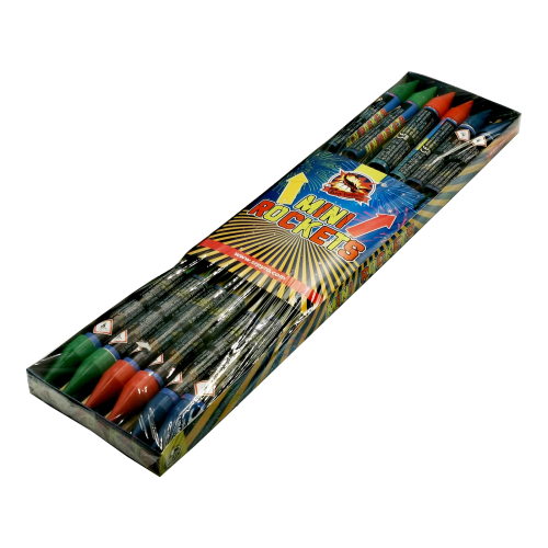 Rakiety CLE2601 Mini Rockets - 12 sztuk