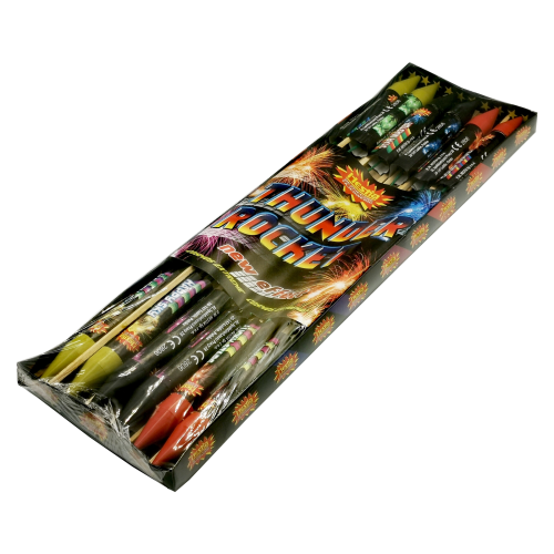 Rakiety Thunder Rocket HE0311-E - 12 sztuk