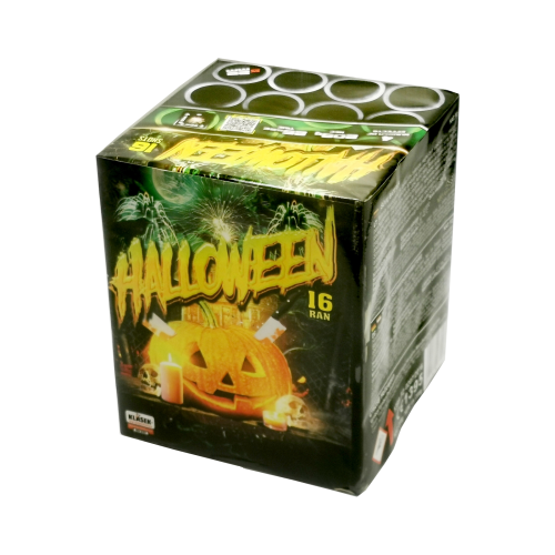 Wyrzutnia Halloween 16 strzałów 1"