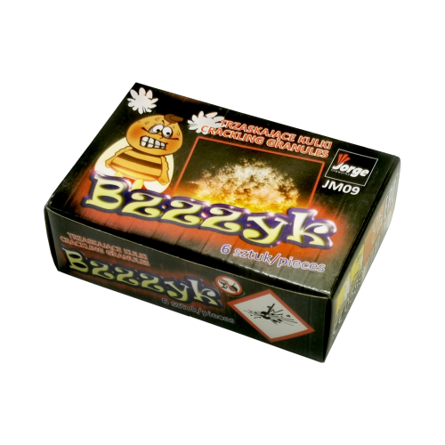 Duże kulki Cracklingowe Bzzzyk 6 sztuk