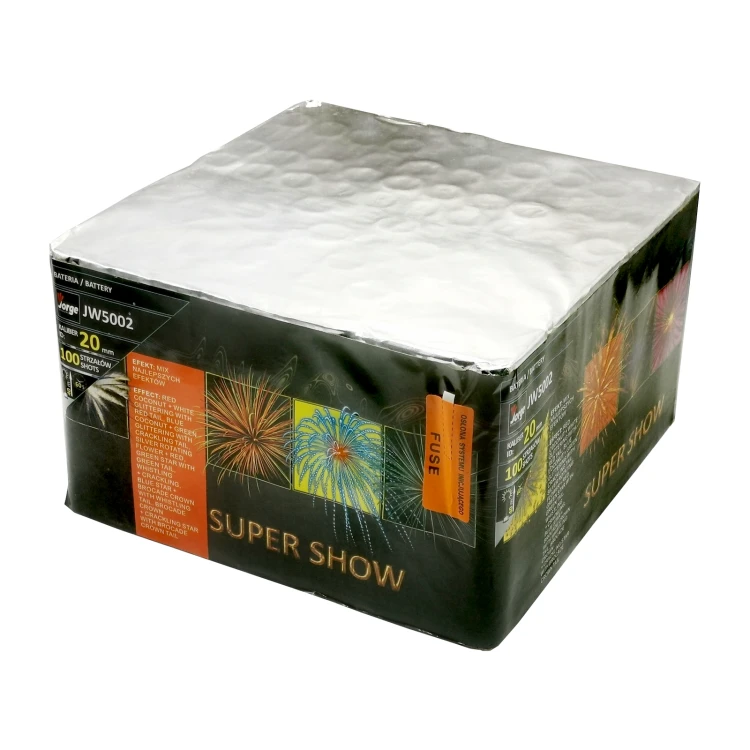 Wyrzutnia JW5002 Super Show 100 strzałów 20mm