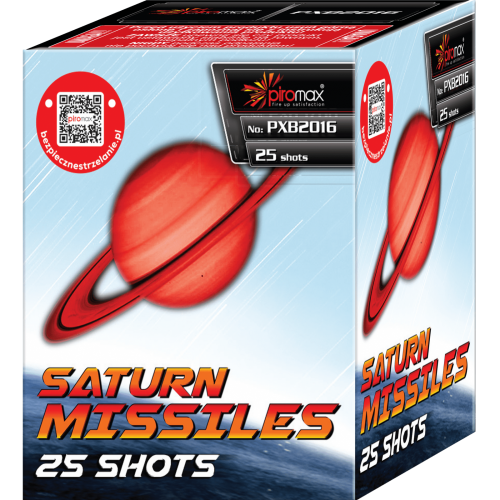 Wyrzutnia PXB2016 SATURN MISILLES 25 strzałów