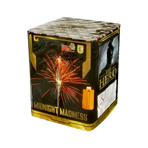 Wyrzutnia Midnight Madnes 25 strzałów 38 mm