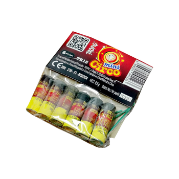 Bączki Laserballs TR1S Mini Circo 6 sztuk Tropic