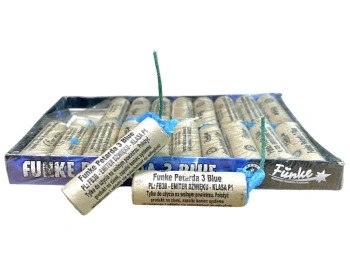 Petardy Funke 3 Blue  - 20 sztuk P1 80 gram