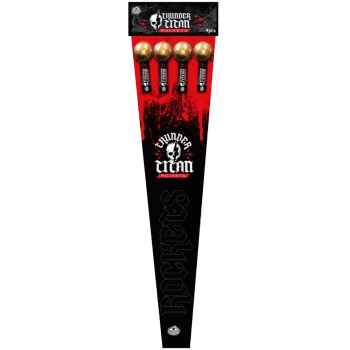 Rakiety Thunder Titan 65 mm 4 sztuk F3 (FIREBALL)