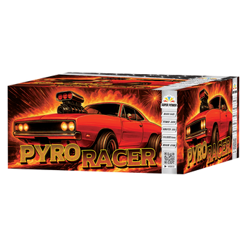 Wyrzutnia Pyro Racer 100 strzałów 14 mm