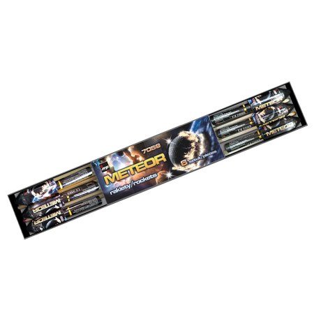 Duże Rakiety Meteor 6 sztuk Jorge