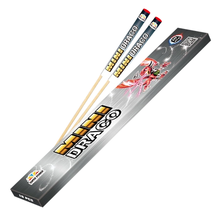 Rakiety Mini Draco R10-1501 - 10 sztuk