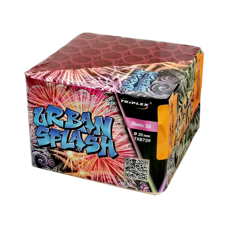 Wyrzutnia TXB739 Urban Splash - 36 strzałów 0,8"