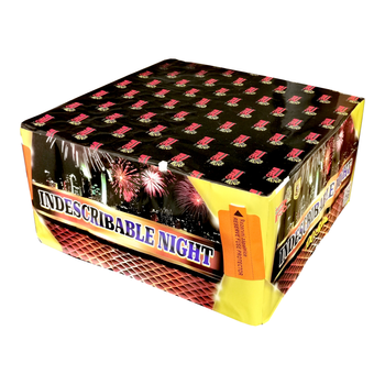 Wyrzutnia Indescribable night 100 strzałów 0,8"