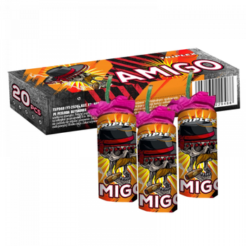 Petardy stroboskopowe Lontowe Amigo 20 sztuk