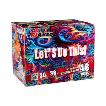 Wyrzutnia Let's do This Riakeo 48 strzałów 1,2"