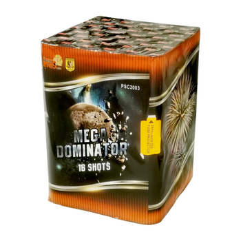 Wyrzutnia Mega Dominator 16 strzałów 50mm