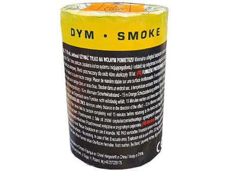 Świeca Dymna TF22Y na lont Żółta Mocna