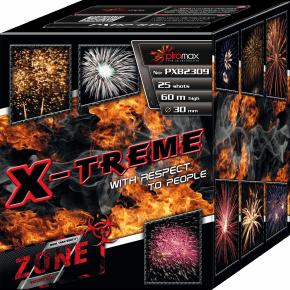 Wyrzutnia PXB2309 X-Treme 25 Strzałów 30 mm